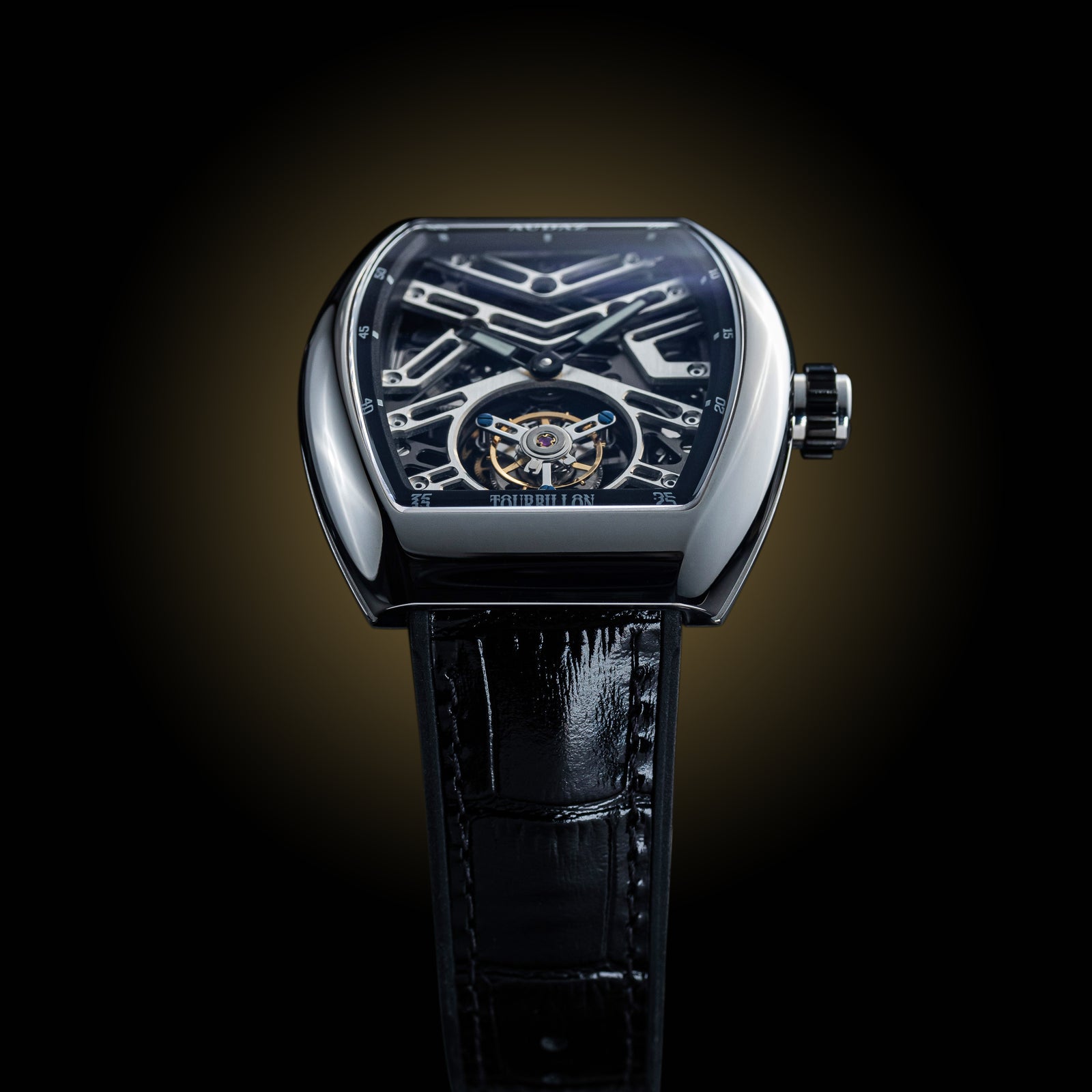 Audaz Core Tourbillon Collection I Tonneau design - Audaz Watches